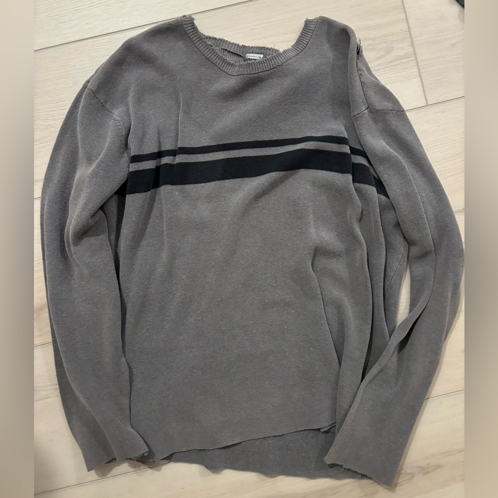 Grey sweater
